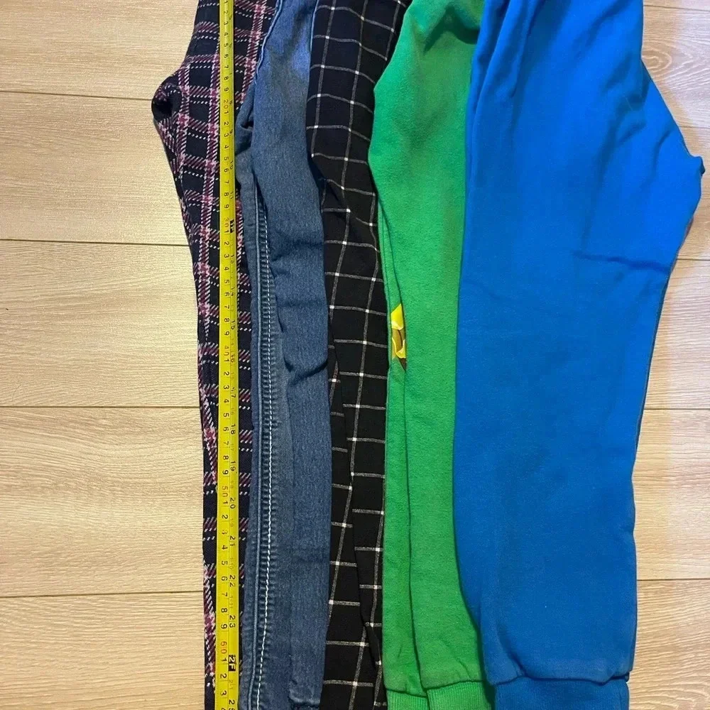 Set of 5 girl’s pants/ leggings/jeans/sweatpants size 6-8 Vigoss Lego Janie&jack - Picture 7 of 7